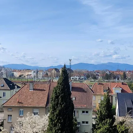Agreable Et Spacieux Appartement Lumineux T4 Alsace Riedisheim Exterior photo